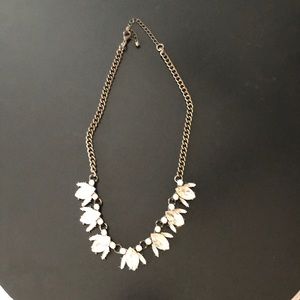 Crystal statement necklace